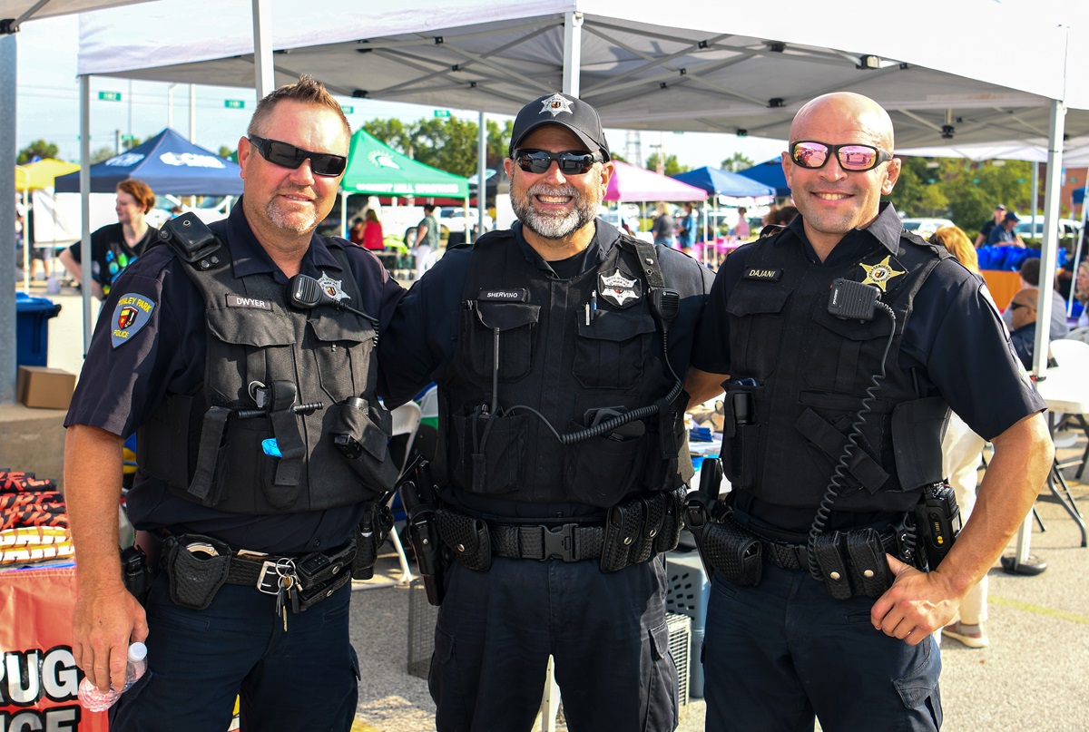 Police at National Night Out
